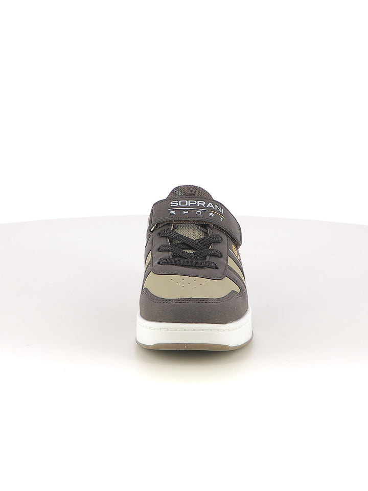 Sneakers con strappi bambino SOPRANI SPORT SPK524R21B marrone | Costa Superstore