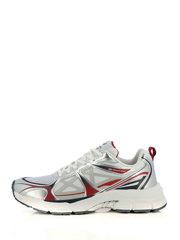 Sneakers stringate uomo SOPRANI SPORT SPM525R45 bianco blu | Costa Superstore
