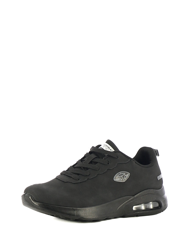 Sneakers stringate uomo SOPRANI SPORT SPM526R10 nero | Costa Superstore