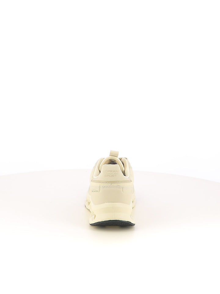 Sneakers stringate donna SOPRANI SPORT SPW525R10 beige scuro | Costa Superstore