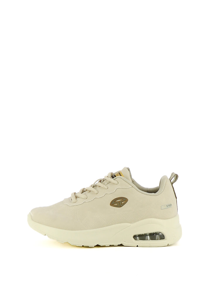 Sneakers stringate donna SOPRANI SPORT SPW526R10 beige chiaro | Costa Superstore