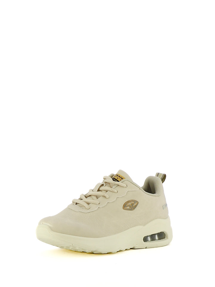 Sneakers stringate donna SOPRANI SPORT SPW526R10 beige chiaro | Costa Superstore