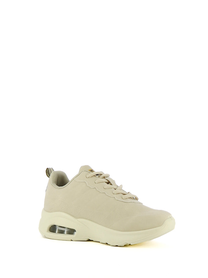 Sneakers stringate donna SOPRANI SPORT SPW526R10 beige chiaro | Costa Superstore