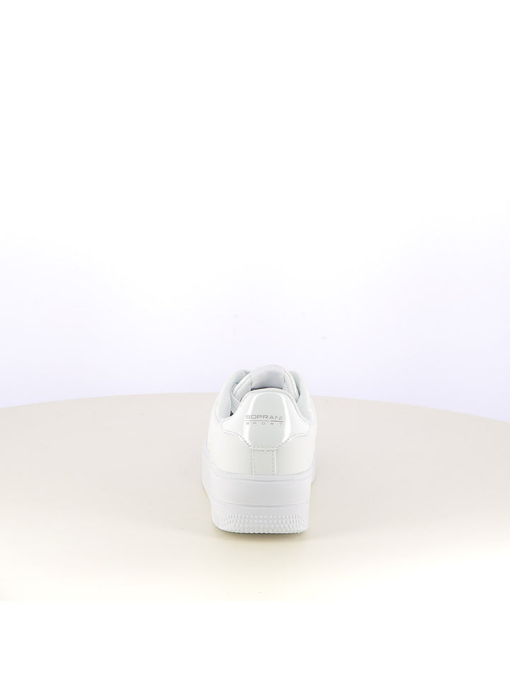 Sneakers stringate donna SOPRANI SPORT SPW527R04 bianco | Costa Superstore