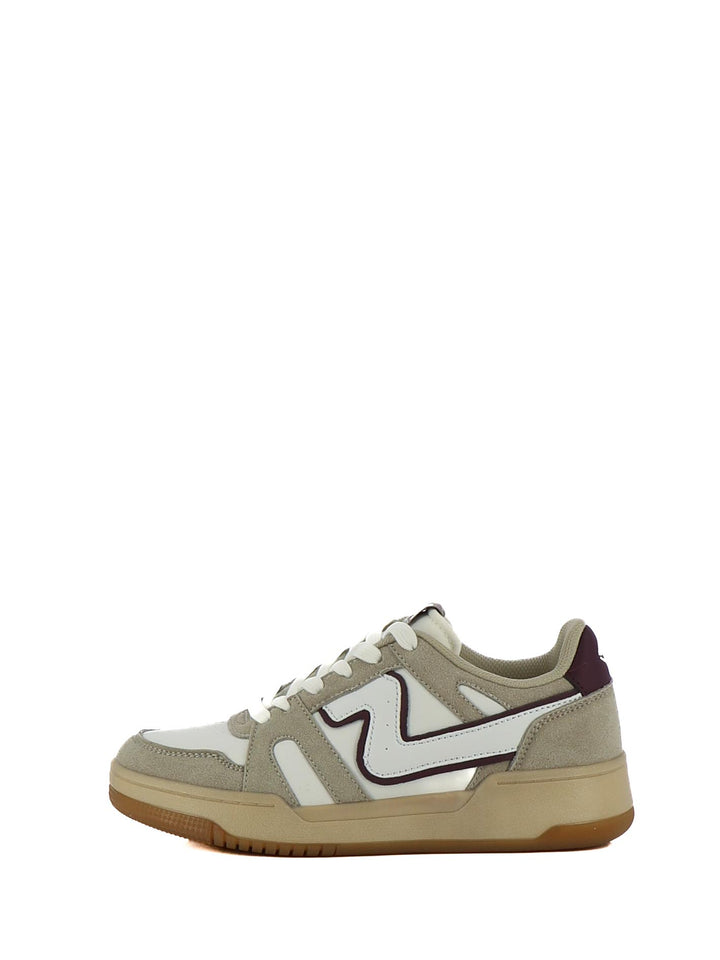 Sneakers stringate donna SOPRANI SPORT SPW527R25 beige chiaro | Costa Superstore