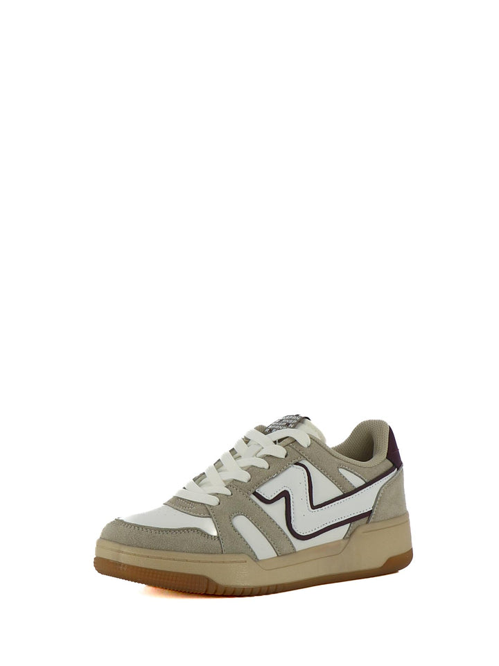Sneakers stringate donna SOPRANI SPORT SPW527R25 beige chiaro | Costa Superstore