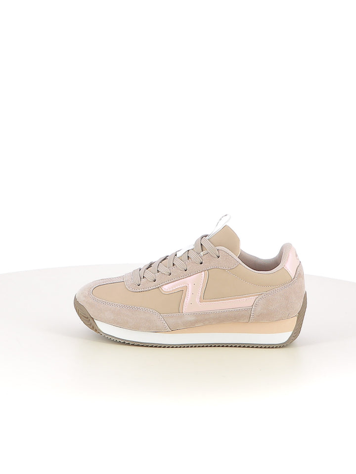 Sneakers stringate donna SOPRANI SPORT SPW527R48 beige scuro | Costa Superstore