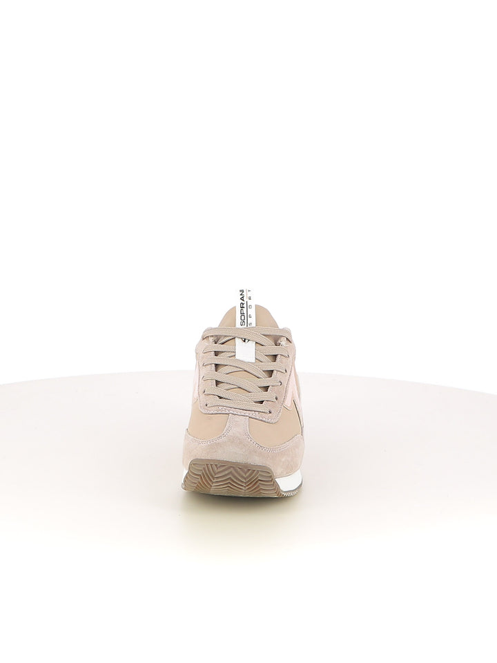 Sneakers stringate donna SOPRANI SPORT SPW527R48 beige scuro | Costa Superstore