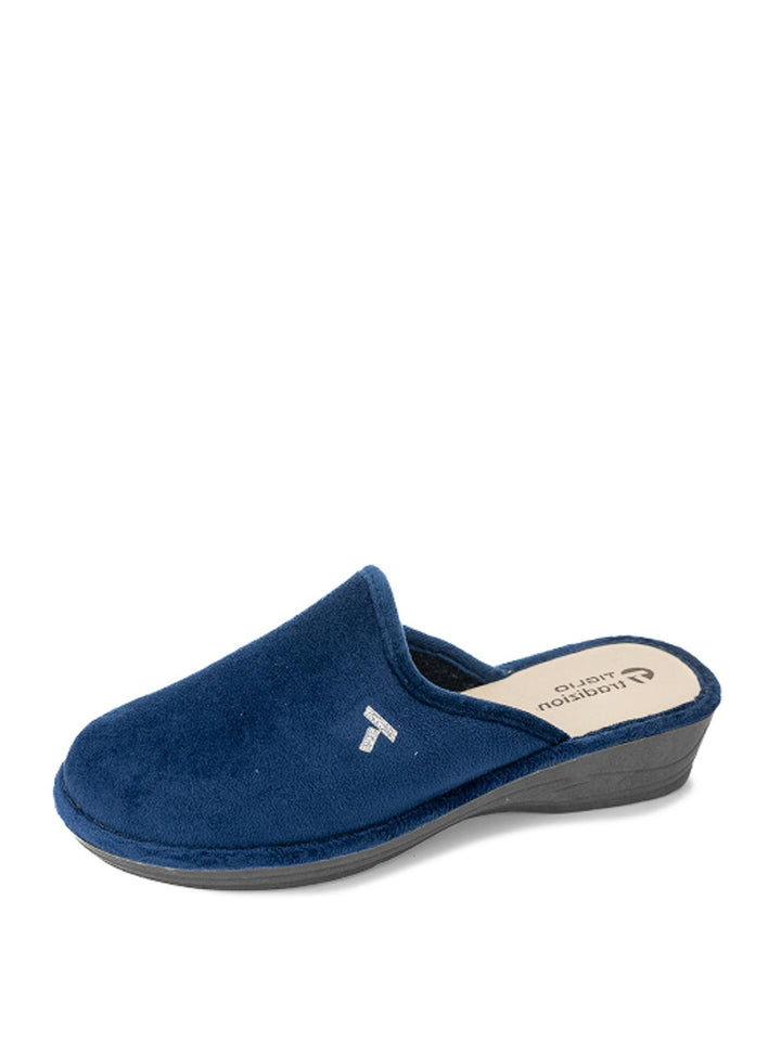 Pantofole donna TIGLIO 1600 blu | Costa Superstore