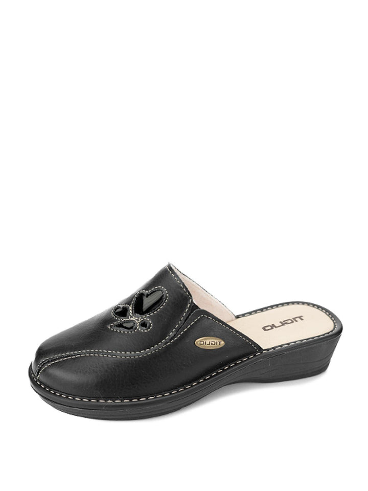 Pantofole donna TIGLIO 1638 nero | Costa Superstore