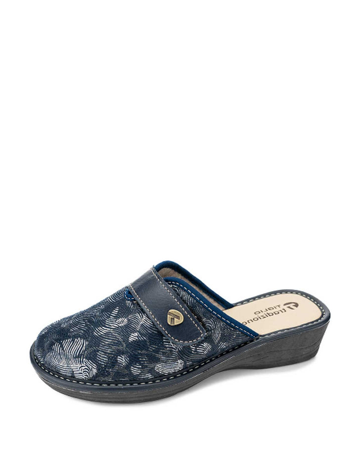 Pantofole donna TIGLIO 1695 blu | Costa Superstore
