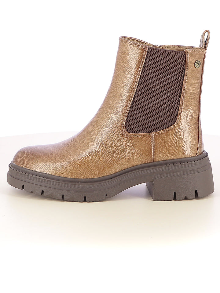 Stivaletti beatles donna XTI 144297 beige chiaro | Costa Superstore