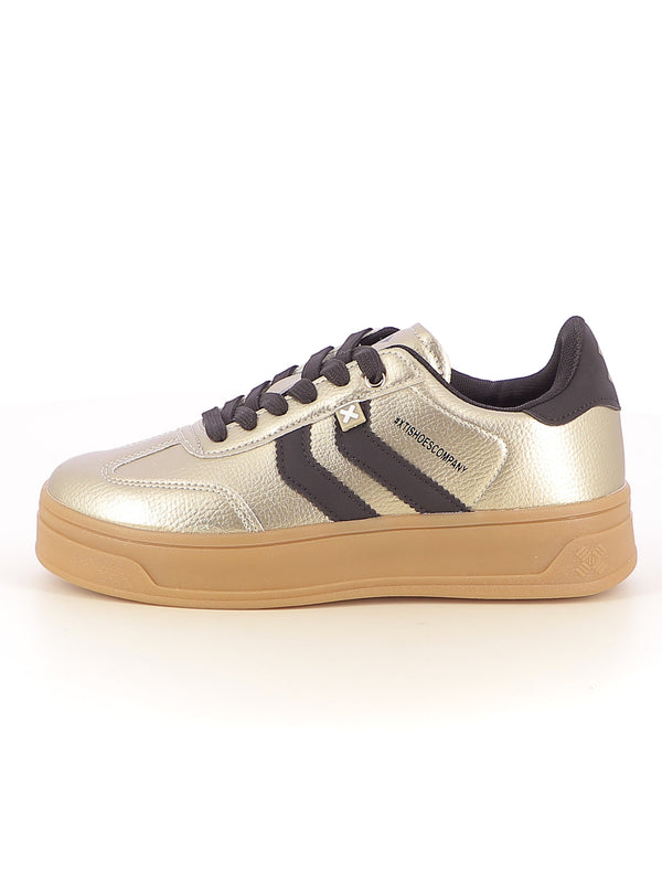 Sneakers stringate donna XTI 144585 oro | Costa Superstore