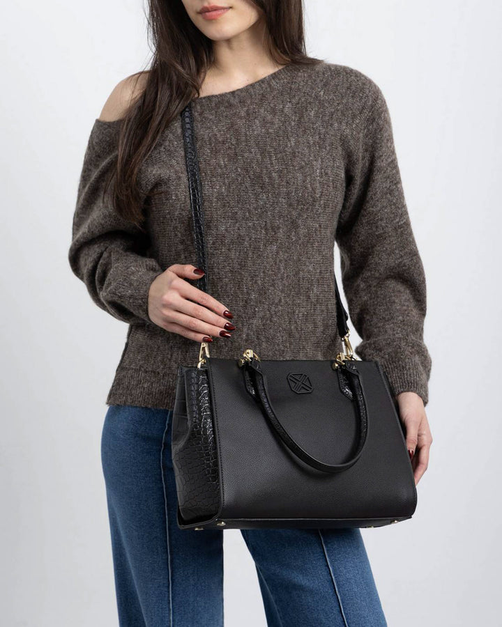 Borsa a spalla donna XTI 184491 nero | Costa Superstore