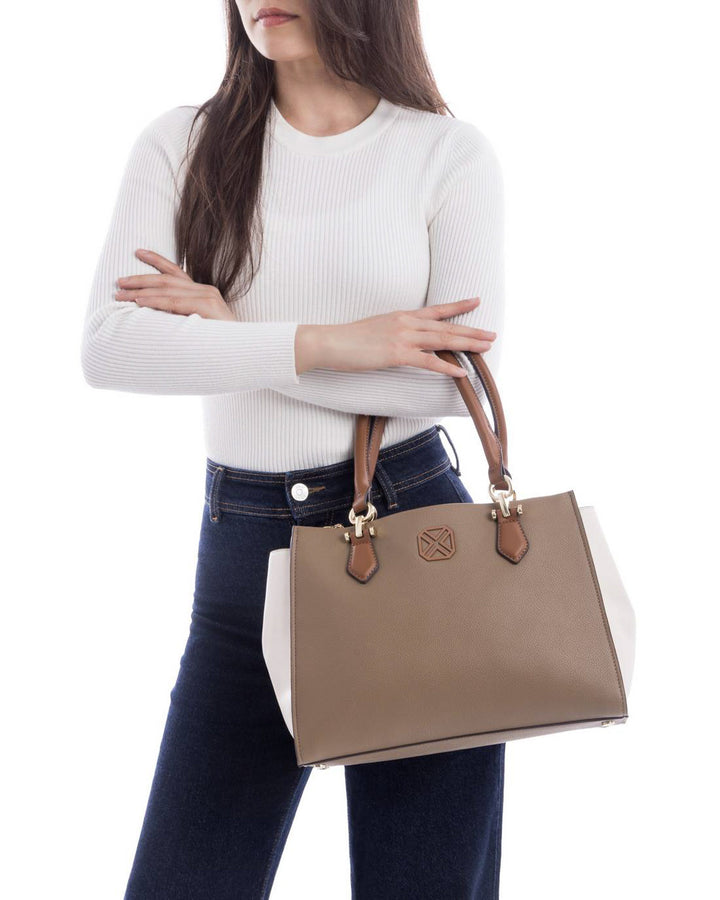 Borsa a mano donna XTI 184491 beige scuro | Costa Superstore