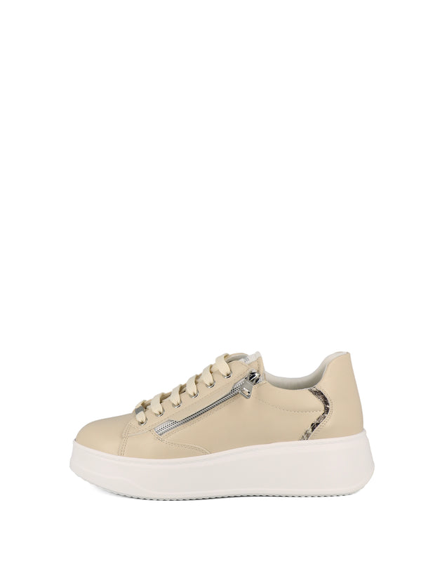 Armata di mare Scarpe Uomo, Casual Court Sneakers in Memory Foam, Spring/Sumerr 22, AMU SS22M142 (Light Grey, Numeric_40